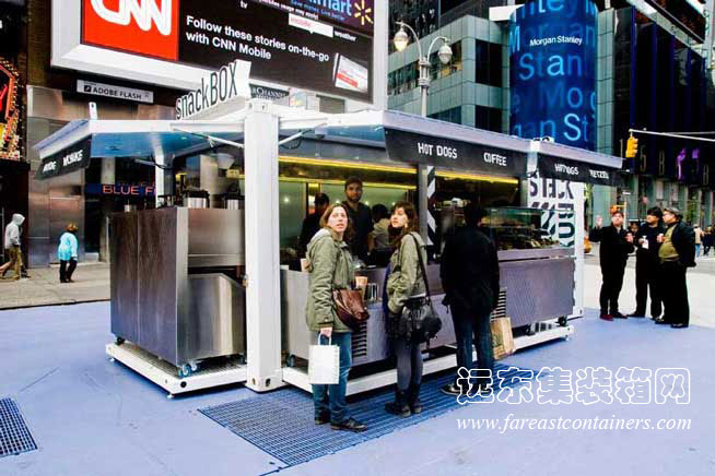 snackbox快餐店,住人集裝箱活動房屋,二手集裝箱貨柜