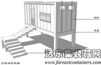 幸福哈達(dá)方案1,二手集裝箱貨柜,集裝箱活動(dòng)房,住人集裝箱房屋