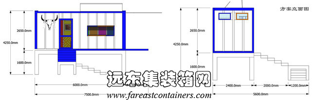 幸福哈達方案1,二手集裝箱貨柜,集裝箱活動房,住人集裝箱房屋