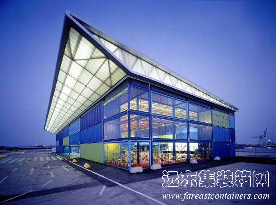 德國漢堡的 HH Cruise Center 集裝箱終點(diǎn)站,集裝箱建筑,集裝箱房屋,集裝箱住宅,集裝箱活動(dòng)房,住人集裝箱