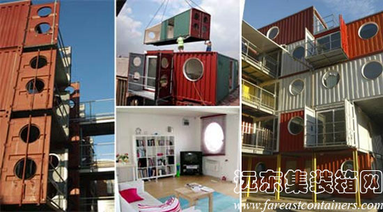 Container City,集裝箱房屋,集裝箱建筑,集裝箱住宅,集裝箱活動房,住人集裝箱