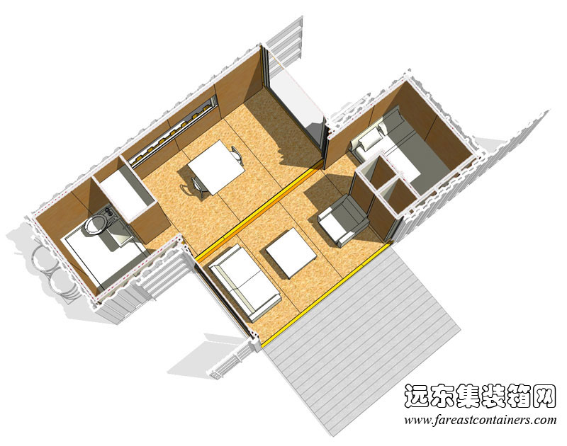 studio 320s,集裝箱建筑,集裝箱房屋,集裝箱住宅,集裝箱活動(dòng)房,住人集裝箱