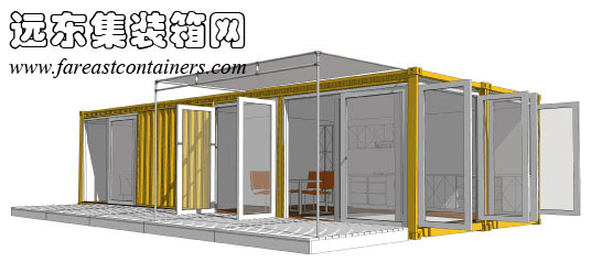 c640 lookout,集裝箱住宅,集裝箱建筑,集裝箱房屋,集裝箱活動(dòng)房,住人集裝箱