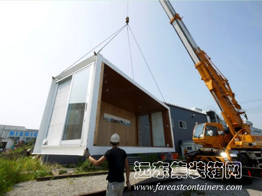 EX-Container 集裝箱臨時(shí)住宅建造案例,集裝箱房屋,集裝箱活動(dòng)房,住人集裝箱,集裝箱住宅,集裝箱建筑