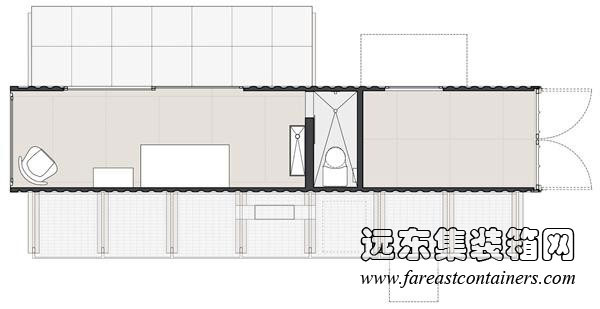 集裝箱度假屋平面圖,集裝箱房屋,集裝箱活動房,住人集裝箱,集裝箱住宅,集裝箱建筑