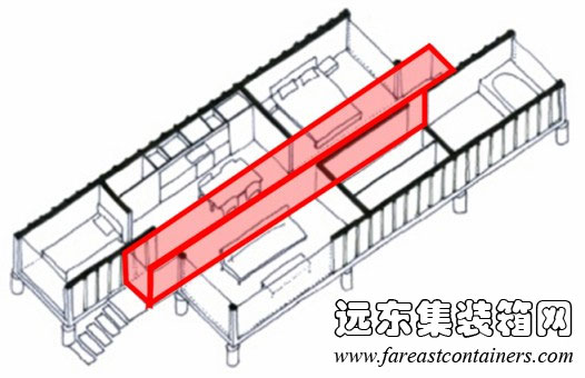 哥斯達黎加竹屋集裝箱住宅平面設計圖,集裝箱房屋,集裝箱活動房,住人集裝箱,集裝箱建筑