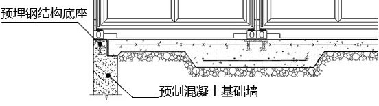 混凝土板式基礎(chǔ)構(gòu)造示意,集裝箱房屋,集裝箱活動房,住人集裝箱,集裝箱住宅,集裝箱建筑