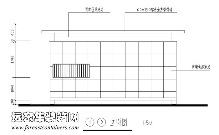 修正方案外觀方案三13立面圖