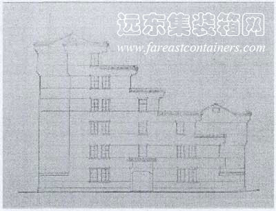 無錫CSI住宅臺(tái)階形的立面